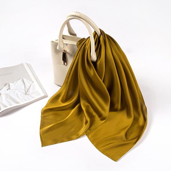 scarves 70*70cm imitation silk soft solid scarf for women fashion kerchief square office lady accessories bag clothes ornament, Blue;gray
scarves 70*70cm imitation silk soft solid scarf for women fashion kerchief square office lady accessories bag clothes ornament, Blue;gray