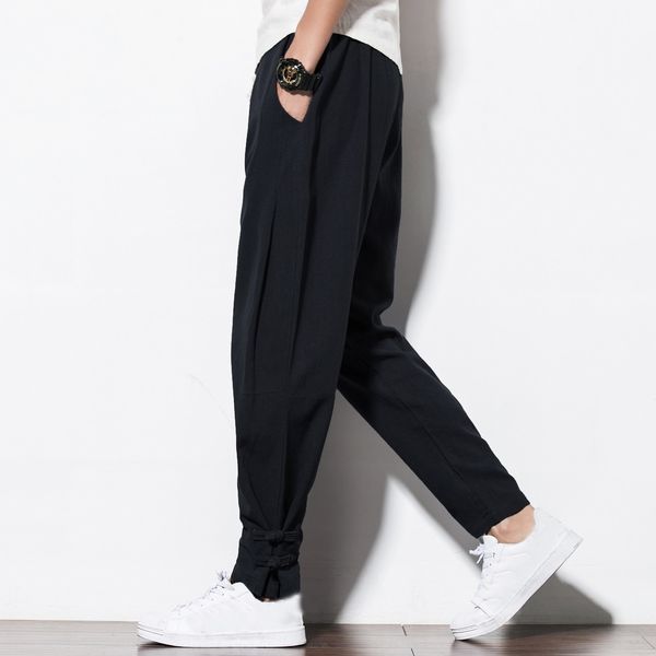 summer linen pantschinese style men's trouserstang stylesmall foot radish pantsfat people's loose and large lantern pants lantern, Blue
summer linen pantschinese style men's trouserstang stylesmall foot radish pantsfat people's loose and large lantern pants lantern, Blue