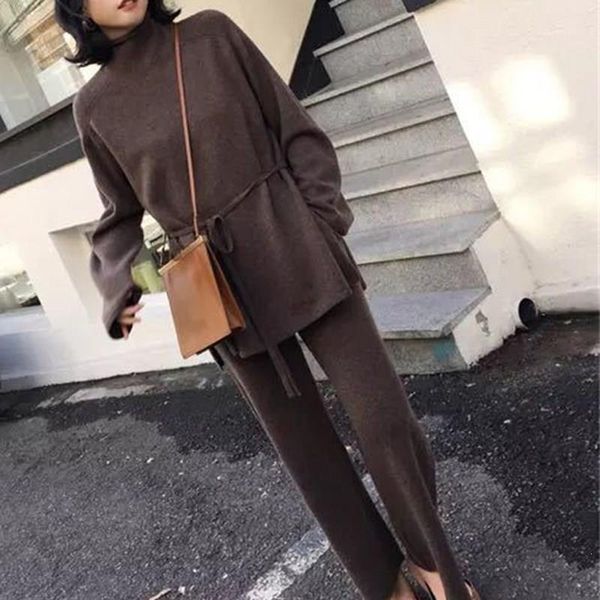 3xl winter turtleneck sweater and knitting long pants sets solid casual plus size 2 piece sweater suits knitted women sets1, White
3xl winter turtleneck sweater and knitting long pants sets solid casual plus size 2 piece sweater suits knitted women sets1, White