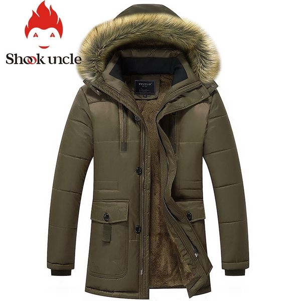 warm winter parka big fur collar hooded casual long jacket men's windbreaker warm plus velvet thick overcoat daddy coats #6780 201027, Black
warm winter parka big fur collar hooded casual long jacket men's windbreaker warm plus velvet thick overcoat daddy coats #6780 201027, Black