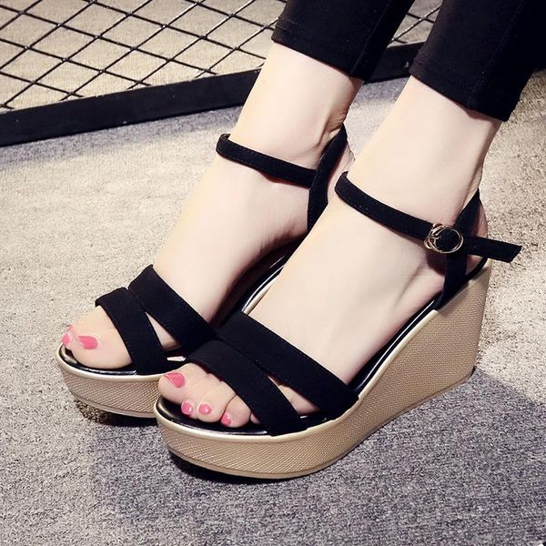 dress shoes 2021 roman slope with waterproof platform fish mouth thick bottom high-heeled large size muffin sandals female summer, Black
dress shoes 2021 roman slope with waterproof platform fish mouth thick bottom high-heeled large size muffin sandals female summer, Black
