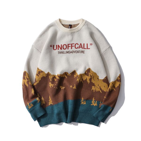 fashion mens snow mountain knitted jumper sweaters streetwear hip hop harajuku pullover knitwear fashion knit outwear male, White;black
fashion mens snow mountain knitted jumper sweaters streetwear hip hop harajuku pullover knitwear fashion knit outwear male, White;black