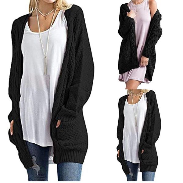 women's knits & tees women sweaters coat for fashion long sleeve knit winter cardigan sweater solid color, White
women's knits & tees women sweaters coat for fashion long sleeve knit winter cardigan sweater solid color, White