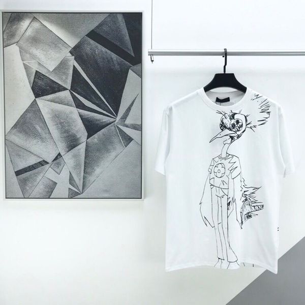 21ss early spring new fashion short sleeve letter print logo pattern women's men's t-shirt student casual loose short sleeve 8h, White;black
21ss early spring new fashion short sleeve letter print logo pattern women's men's t-shirt student casual loose short sleeve 8h, White;black