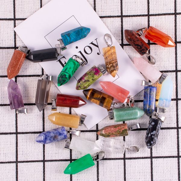 natural stone charms hexagon crystal pendants chakra rose quartz for jewelry making diy necklace earrings gifts, Bronze;silver
natural stone charms hexagon crystal pendants chakra rose quartz for jewelry making diy necklace earrings gifts, Bronze;silver