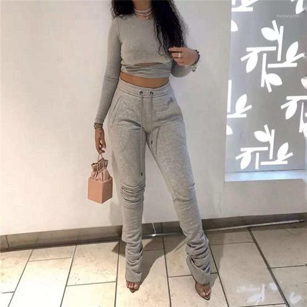 women stacked trousers casual joggers pants new fashion solid drawstring high waist thick trousers female sweatpants 7colors1, Black;white
women stacked trousers casual joggers pants new fashion solid drawstring high waist thick trousers female sweatpants 7colors1, Black;white