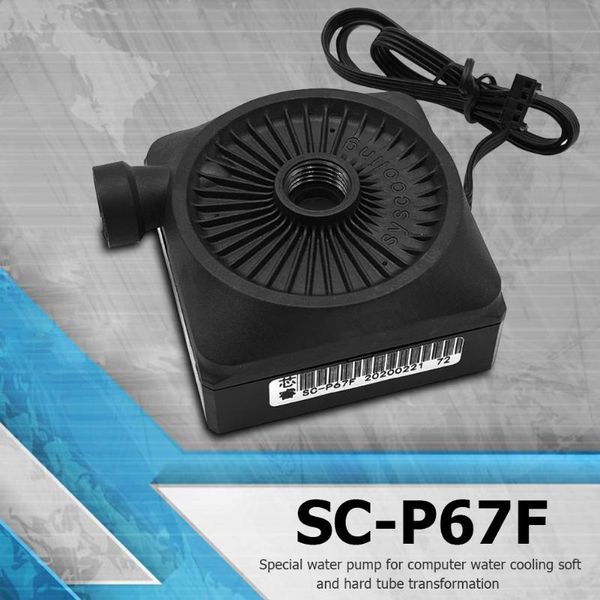 fans & coolings sc-p67f silent mini water cooler circulation pump computer component parts for pc cooling system
fans & coolings sc-p67f silent mini water cooler circulation pump computer component parts for pc cooling system