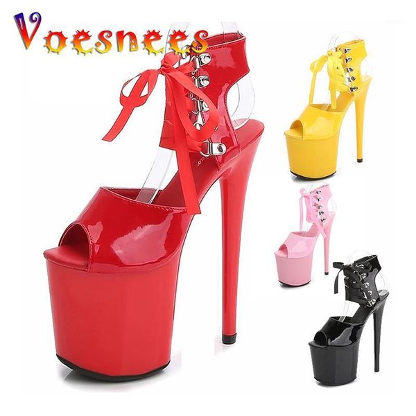 sandals voesnees gladiator shoes woman platform heels 20cm high open toe thin ankle strap stripper shoe1, Black
sandals voesnees gladiator shoes woman platform heels 20cm high open toe thin ankle strap stripper shoe1, Black