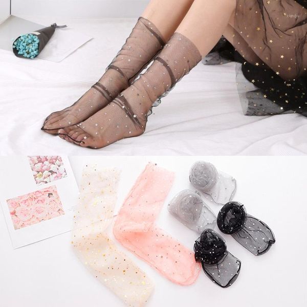 spring summer new transparent thin star moon fashion breathable net women elastic short socks1, Black;white
spring summer new transparent thin star moon fashion breathable net women elastic short socks1, Black;white