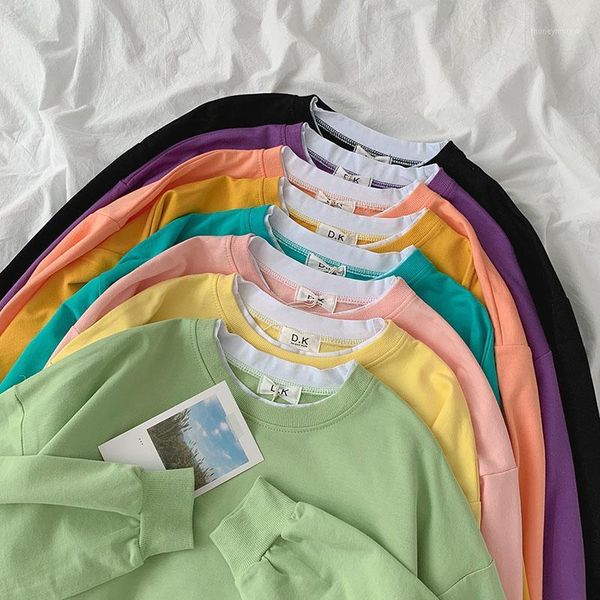 oversized crewneck sweatshirt fake two-piece hoodies 2021 newly women's korean fashion clothing loose pink solid frau pullover1, Black
oversized crewneck sweatshirt fake two-piece hoodies 2021 newly women's korean fashion clothing loose pink solid frau pullover1, Black