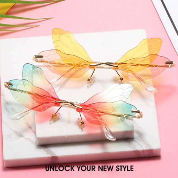 dragonfly мода rimless женщины vintage стимпанк солнцезащитные очки мужчины бескаркасных градиент прозрачные линзы очки мотоцикла
dragonfly мода rimless женщины vintage стимпанк солнцезащитные очки мужчины бескаркасных градиент прозрачные линзы очки мотоцикла