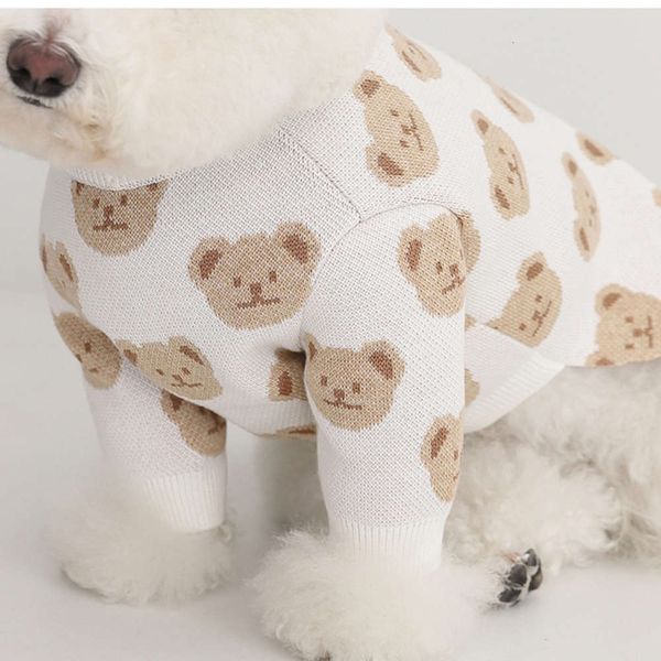 korean version bear autumn winter warm early spring core spun yarn pullover cute baby bear pet sweater dog cloth
korean version bear autumn winter warm early spring core spun yarn pullover cute baby bear pet sweater dog cloth