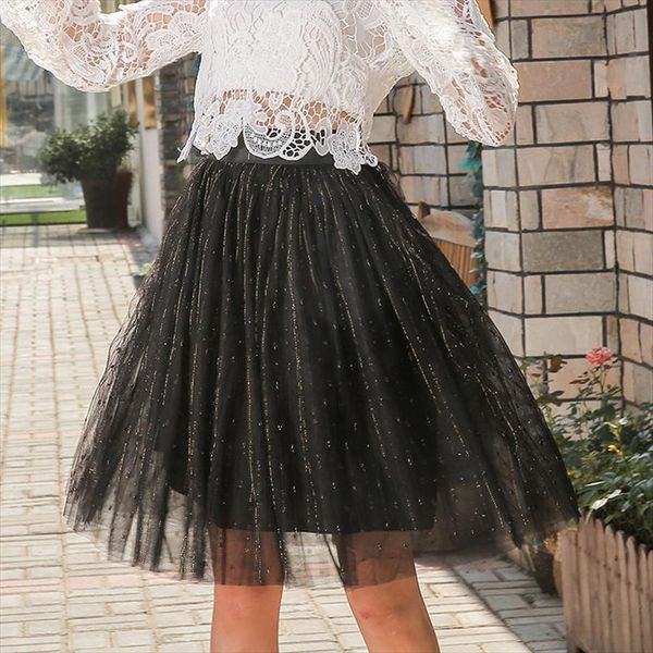 sweet mesh chiffon ball grown women skirt pleated solid kawaii empire skirts female casual knee length cute party skirt, Black
sweet mesh chiffon ball grown women skirt pleated solid kawaii empire skirts female casual knee length cute party skirt, Black