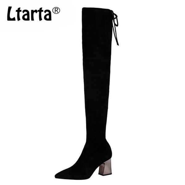 ltarta women long boots slim body tube female boots with high-heeled pointed thin nightclub over the knee boots ds lj201201, Black
ltarta women long boots slim body tube female boots with high-heeled pointed thin nightclub over the knee boots ds lj201201, Black