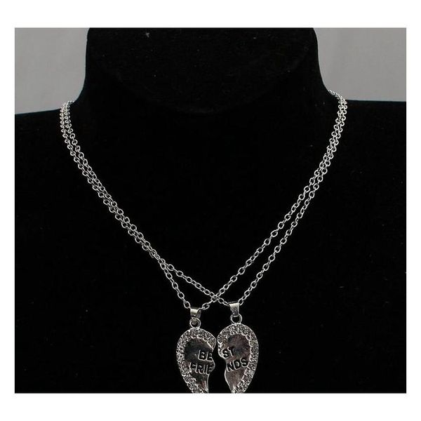 fashion two petals heart crystal friend necklace good friend necklace friendship pendant necklace sqcqax dh_seller2010, Silver
fashion two petals heart crystal friend necklace good friend necklace friendship pendant necklace sqcqax dh_seller2010, Silver