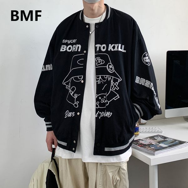 hip hop baseball jacket korean style print coat 2020 ulzzang kpop couple clothes harajuku fashion men clothing 1027, Black;brown
hip hop baseball jacket korean style print coat 2020 ulzzang kpop couple clothes harajuku fashion men clothing 1027, Black;brown