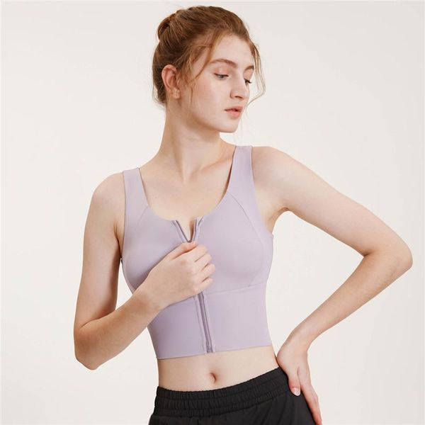 sports bra fitness crop women zipper sportswear push up yoga shockproof gym running underwear padded tanks, White;black
sports bra fitness crop women zipper sportswear push up yoga shockproof gym running underwear padded tanks, White;black
