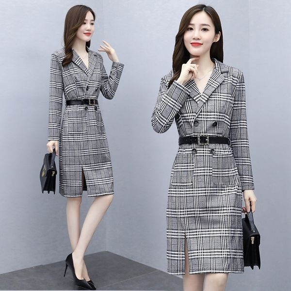7usth women's plaid suit autumn 2020 new design dresssense formal ol one step women's plaid suit dress autumn 2020 new design form, Black;gray
7usth women's plaid suit autumn 2020 new design dresssense formal ol one step women's plaid suit dress autumn 2020 new design form, Black;gray