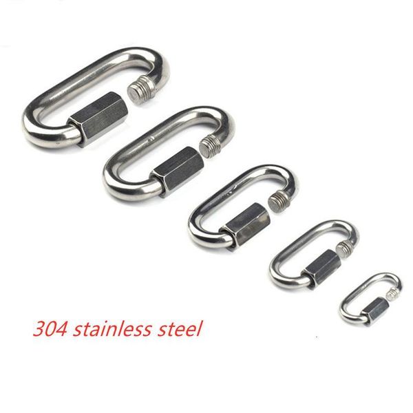 new stainless steel screw lock climbing gear carabiner quick links safety snap hook chain connecting ring carabiner chai qylrmn
new stainless steel screw lock climbing gear carabiner quick links safety snap hook chain connecting ring carabiner chai qylrmn