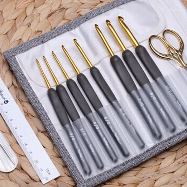 sewing notions & tools 11pcs japan tulip etimo aluminium crochet hook needles resin handle knitting yarn 2/2.2/2.5/3/3.5/4/4.5/5.0/5.5/6/6.5, Black
sewing notions & tools 11pcs japan tulip etimo aluminium crochet hook needles resin handle knitting yarn 2/2.2/2.5/3/3.5/4/4.5/5.0/5.5/6/6.5, Black