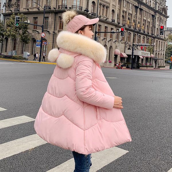 winter sweat long parka women loose cotton jacket 2021 oversize solid hooded with fur collar hairball female coat kobieta kurtka, Black
winter sweat long parka women loose cotton jacket 2021 oversize solid hooded with fur collar hairball female coat kobieta kurtka, Black
