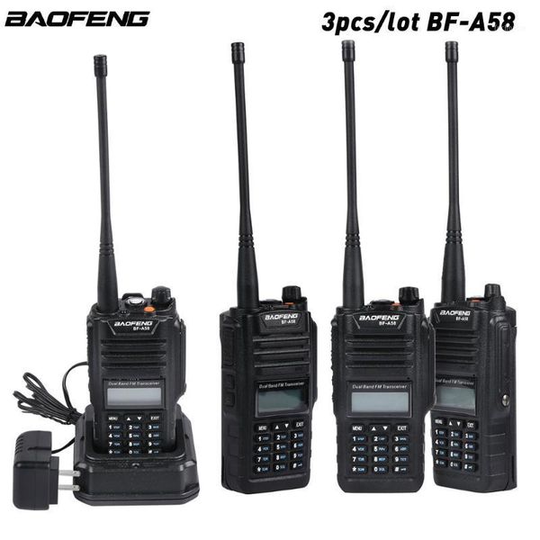 3pcs/lot professional baofeng bf-a58 waterproof walkie talkie portable with sos fm radio cb ham radio two way dual band vhf1
3pcs/lot professional baofeng bf-a58 waterproof walkie talkie portable with sos fm radio cb ham radio two way dual band vhf1