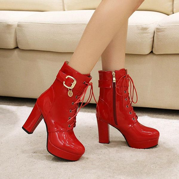2021 women shoes fashion patent leather shoes winter warm ankle boots waterproof platform boots ladies large size 34-43, Black
2021 women shoes fashion patent leather shoes winter warm ankle boots waterproof platform boots ladies large size 34-43, Black