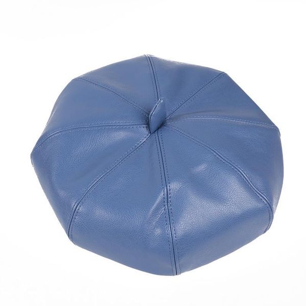 cokk autumn winter beret hats for women pu leather octagonal hat female fashion korean womens hat beret boina gorras swy sqcqir new_dhbest, Blue;gray
cokk autumn winter beret hats for women pu leather octagonal hat female fashion korean womens hat beret boina gorras swy sqcqir new_dhbest, Blue;gray