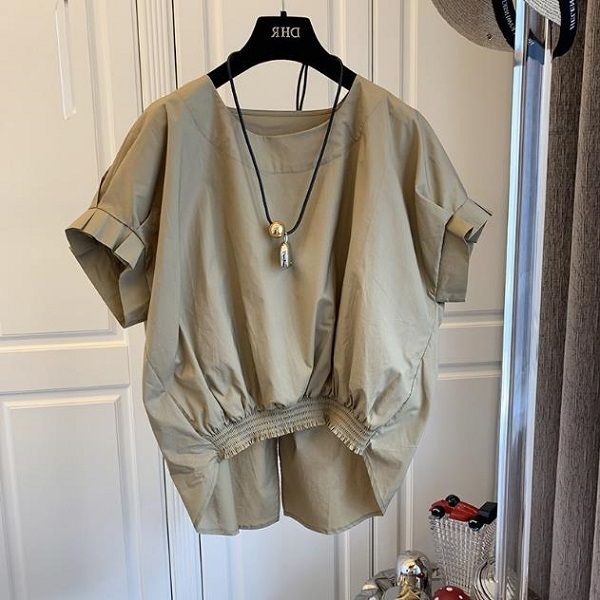 women's blouses & shirts woherb cotton oversized blouse women korean pleated bow bandage shirt causal o-neck solid blusas mujer de moda, White
women's blouses & shirts woherb cotton oversized blouse women korean pleated bow bandage shirt causal o-neck solid blusas mujer de moda, White