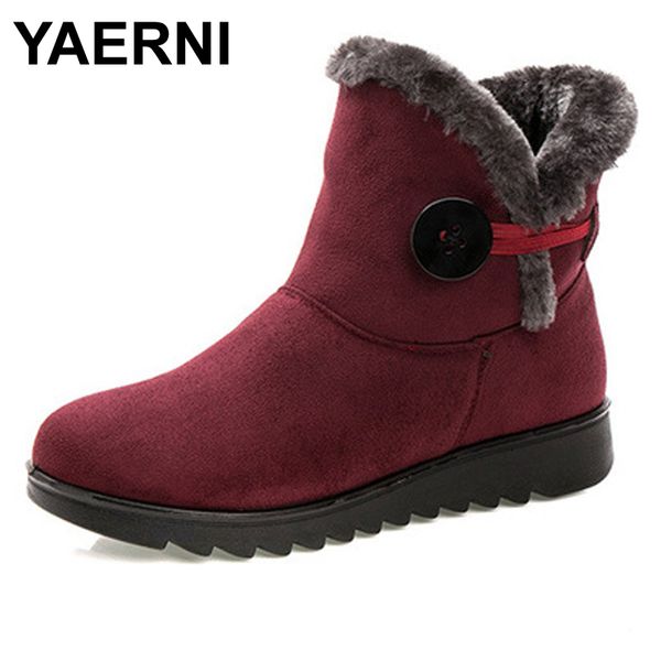 yaerni shoes women boots solid slip-on soft cute women snow boots round toe flat with winter fur ankle boots 201020, Black
yaerni shoes women boots solid slip-on soft cute women snow boots round toe flat with winter fur ankle boots 201020, Black