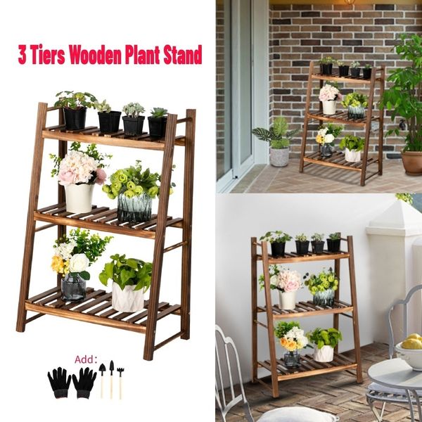 3 tiers wooden plant stand indoor outdoor patio garden planter flower pot stand shelf home decor
3 tiers wooden plant stand indoor outdoor patio garden planter flower pot stand shelf home decor