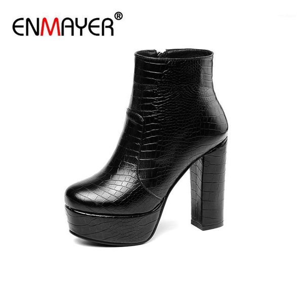 enmayer square heel microfiber ankle round toe super high women boots winter fashion 2020 rubber solid winter boot leather shoes1, Black
enmayer square heel microfiber ankle round toe super high women boots winter fashion 2020 rubber solid winter boot leather shoes1, Black