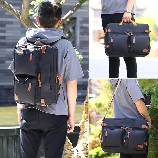 convertible 17" 15" briefcase men canvas lapbag male handbag messenger bag multifunctional suitcase travel shoulder bags1
convertible 17" 15" briefcase men canvas lapbag male handbag messenger bag multifunctional suitcase travel shoulder bags1
