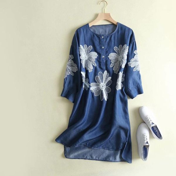 casual dresses sherhure 2021 o-neck half sleeve summer vintage flower embroidery women dress vestidos1, Black;gray
casual dresses sherhure 2021 o-neck half sleeve summer vintage flower embroidery women dress vestidos1, Black;gray