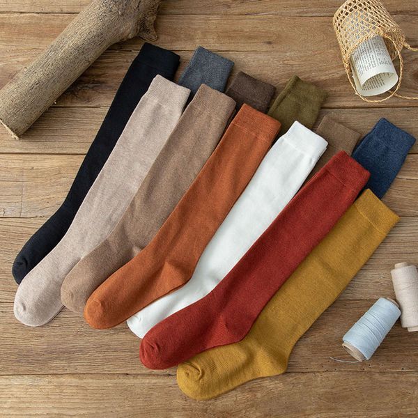children autumn winter and knee fashion leg solid color trend high tube women's cotton long socks, Black;white
children autumn winter and knee fashion leg solid color trend high tube women's cotton long socks, Black;white