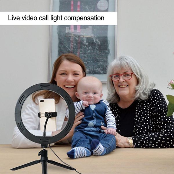 10 inch led selfie ring phone holder makeup light 3 stand mini lamp pgraphy mode camera l4z2
10 inch led selfie ring phone holder makeup light 3 stand mini lamp pgraphy mode camera l4z2
