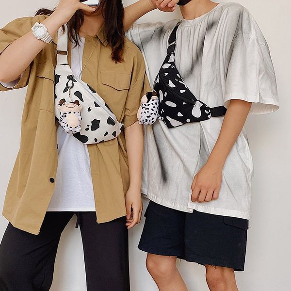 korean ins cow print canvas crossbite small for women's ancient sense chic canvas running pouch running girl studentschest bag and wais
korean ins cow print canvas crossbite small for women's ancient sense chic canvas running pouch running girl studentschest bag and wais