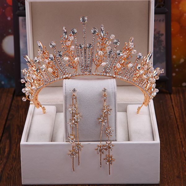 dress bridal headdress crown korean atmosphere white hair accessories set wedding girl, Silver
dress bridal headdress crown korean atmosphere white hair accessories set wedding girl, Silver
