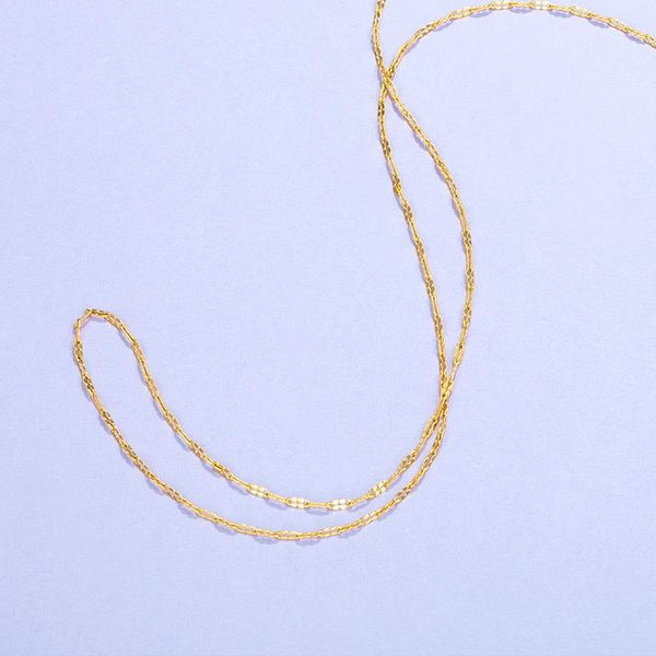 necklace for women simple single chain 24k gold necklaces female for wedding accessories women fine jewelry gifts collares, Silver
necklace for women simple single chain 24k gold necklaces female for wedding accessories women fine jewelry gifts collares, Silver