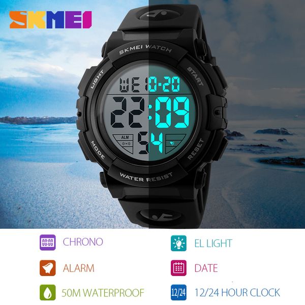 skmei watch for man luxury sport watches electronic digital male wrist watch 50m waterproof mens shock resistant relogio 1258, Silver
skmei watch for man luxury sport watches electronic digital male wrist watch 50m waterproof mens shock resistant relogio 1258, Silver