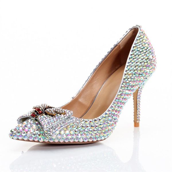 spring autumn decoration with rhinestone bride shoes fashion high heels wedding shoes for christmas party, Black
spring autumn decoration with rhinestone bride shoes fashion high heels wedding shoes for christmas party, Black