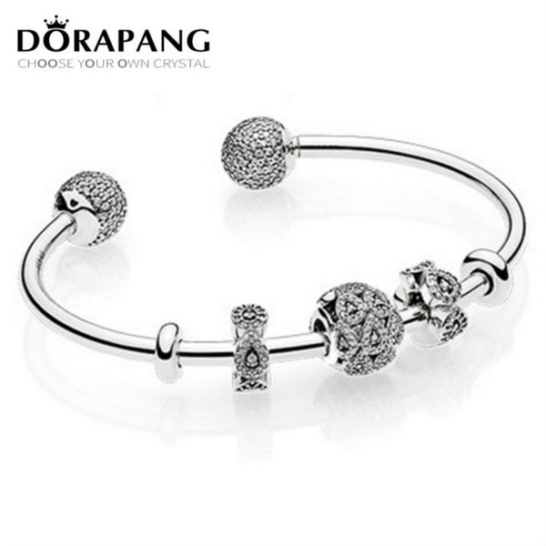 2021 new 925 sterling silver open bracelet suits clear cz charm bead fit bracelet diy bracelet for women jewelry, Golden;silver
2021 new 925 sterling silver open bracelet suits clear cz charm bead fit bracelet diy bracelet for women jewelry, Golden;silver