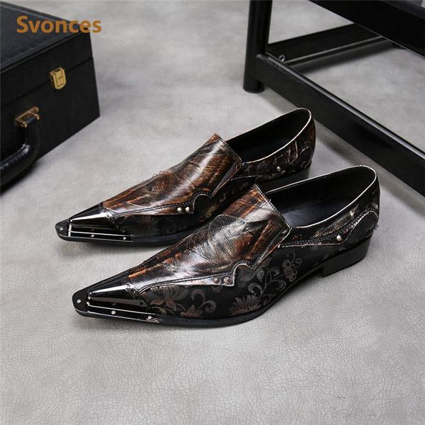 dress shoes classic gentleman dressing patchwork print rivets designer man metal toe spikes fashion flat casual 46, Black
dress shoes classic gentleman dressing patchwork print rivets designer man metal toe spikes fashion flat casual 46, Black