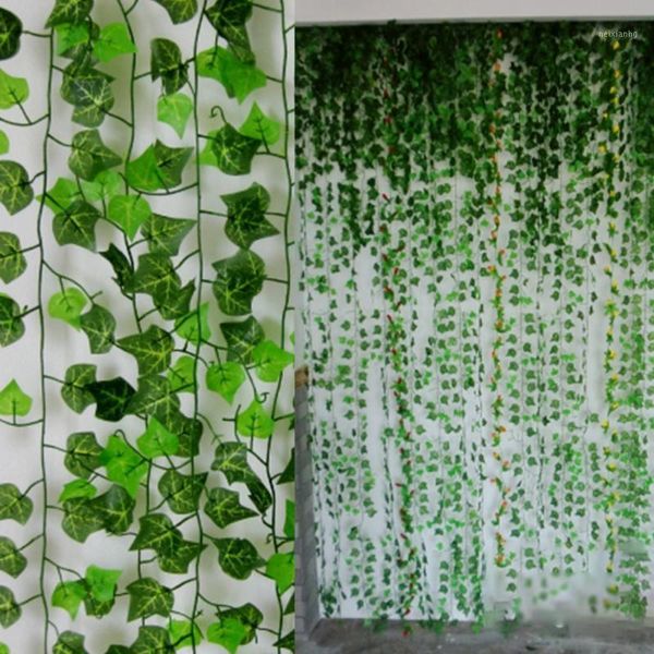 decorative flowers & wreaths 2m artificial green ivy vine leaf fake garland plant foliage home wedding decoration1
decorative flowers & wreaths 2m artificial green ivy vine leaf fake garland plant foliage home wedding decoration1
