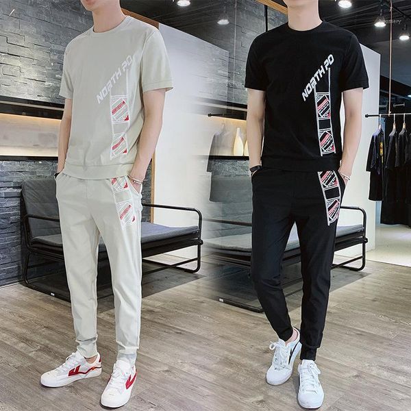 2020 men's sportswear tracksuit men elastic waist solid color 2 pc set shorts o-neck t shirt joggering sports sportsuit clothes1, Gray
2020 men's sportswear tracksuit men elastic waist solid color 2 pc set shorts o-neck t shirt joggering sports sportsuit clothes1, Gray