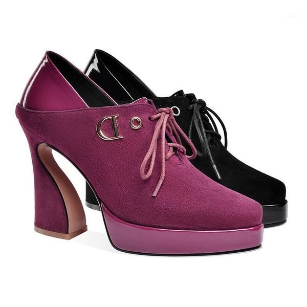 platform leather lace-up high heels women's shoes party wedding office career 2020 new super (8cm-up) basic1, Black
platform leather lace-up high heels women's shoes party wedding office career 2020 new super (8cm-up) basic1, Black