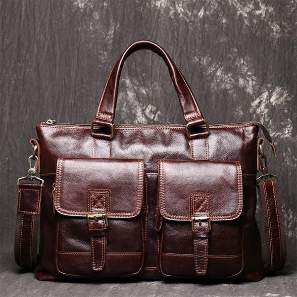 новый полный зерна кожа мужчины tote портфель из натуральной кожи плеча сумка большой емкости ноутбук сумка
новый полный зерна кожа мужчины tote портфель из натуральной кожи плеча сумка большой емкости ноутбук сумка
