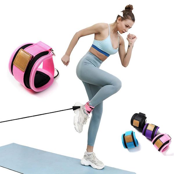 fitness ankle buckle foot cover leg strength trainer hip training leg binding resistance rope accessories /40
fitness ankle buckle foot cover leg strength trainer hip training leg binding resistance rope accessories /40