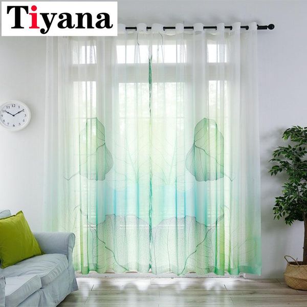 green leaves sheer curtains for living room bedroom lotus printed curtains tulle for window treatments chiffon voile jk100-25
green leaves sheer curtains for living room bedroom lotus printed curtains tulle for window treatments chiffon voile jk100-25