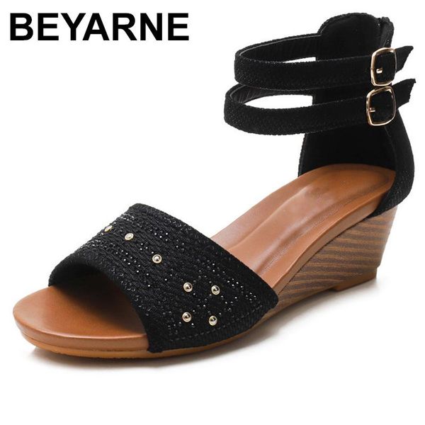 sandals beyarne 2021gladiator ankle strap women wedges fisherman canvas rhinestones summer open toe roman shoes, Black
sandals beyarne 2021gladiator ankle strap women wedges fisherman canvas rhinestones summer open toe roman shoes, Black